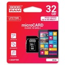 Карта памяти Goodram microSD 32 ГБ, класс 10.