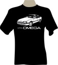 KOSZULKA T-shirt z nadrukiem fana opel OMEGA A