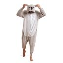 KOALA ONESIE PYŽAMO TEPLÁKOVÁ SÚPRAVA MEDVEDÍK KOSTÝM KIGURUMI XL Hmotnosť (s balením) 1 kg