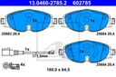 ATE SABOTS DE FREIN AVANT GOLF VII PASSAT B8 TIGUAN II 16- photo 2 - milautoparts-fr.ukrlive.com