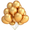 Золотые воздушные шары. Большой, надежный и профессиональный. 50 шт.