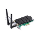 Sieťová karta TP-Link Archer T6E AC 1300 Dual Band, 400Mbps 2,4GHz/867Mbps Rozhranie PCI-E