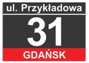 АДРЕСНАЯ ТАБЛИЧКА С НОМЕРОМ ДОМА 42х30 нет