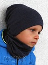 Sada ČIAPKA + TUBA beanie nákrčník FARBY veľ. 50-52 Veľkosť 50 – 52 cm