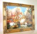 батальная картина TRAFALGAR___ TURNER___ копия 50x70__.