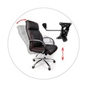 Otočné kreslo kancelárske Q-409 čierna/biela SIG Šírka sedadla 63 cm