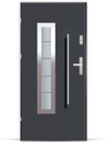 ПОЛЬСКИЕ НАРУЖНЫЕ ДВЕРИ *APOLLO LUX INOX RELING*