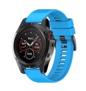 Ремешок для GARMIN Fenix ​​5X 3 QUICKFIT BLUE