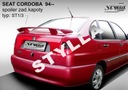 SPOILER SPOILER POUR SEAT CORDOBA SEDAN MK1 1993-- photo 1 - milautoparts-fr.ukrlive.com