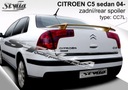 Спойлер спойлер для Citroen C5 lfb MK1 FCL 2004--