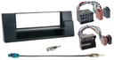 Ramka adapter z kieszenią + złącze ISO do montażu radia BMW 5 E39 X5 E53