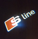 SLINE LED LOGO PROJEKTORY AUDI A3 A4 A5 A6 A8ITP photo 3 - milautoparts-fr.ukrlive.com