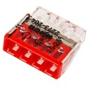 Быстроразъемный разъем Wago 0,5-2,5 мм² / 4-контактный