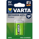 VARTA 6F22 Ni-MH аккумулятор 9 В READY2USE 200 мАч