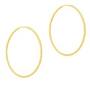 Zlaté náušnice kruhy 4cm Shine Line BOX!