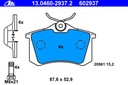 DISQUE+SABOTS ATE AVANT+ARRIÈRE AUDI S3 8L, TT 8N VW GOLF IV photo 5 - milautoparts-fr.ukrlive.com