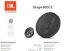 АВТОМОБИЛЬНЫЕ КОЛОНКИ JBL STAGE 600C 16–17 см, 150 Вт