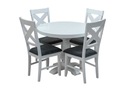 Sada nábytku: Okrúhly stôl Caesar + 4x stolička