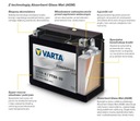 Akumulátor AGM/Bezúdržbový/štartovací EXIDE 12V 4Ah 70A P+ elektrolyt v Výrobca Varta