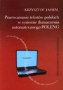 Обработка польских текстов в системе переводчика