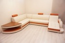 Rohová sedačka Relax Podkova U Vegas Szezlong + Stolík Plocha na spanie - dĺžka (cm) 211-220 cm
