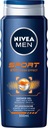 Nivea Men Sport sprchový gél na tvár tela a vlasy 500ml Značka Nivea Men