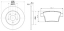 DISCS KLOCK REAR FORD MONDEO III MK3 FROM 04R BRECK photo 5 - milautoparts-fr.ukrlive.com