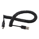 USB - мини USB пружинный кабель спираль 30-300 см