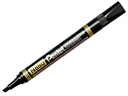 Перманентный маркер PENTEL N860, скошенный, черный