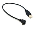 Угловой кабель Micro USB — USB ВЕРХНЯЯ длина 0,3 м