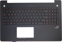 ASUS G550JK-1C G550JK Подставка для рук со светодиодной подсветкой клавиатуры