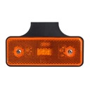 LAMP SIDELIGHT SIDE LED LED DEFLECTOR YELLOW COLOR 12-24V photo 2 - milautoparts-fr.ukrlive.com