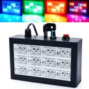 ЦВЕТНОЙ СТРОБЕСКОП DISCO RGB DISCO LIGHT 12LED ЗВУКОВОЙ ДАТЧИК