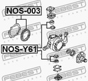 ÉTANCHÉITÉ DE PORTE-FUSÉE PORTE-FUSÉE NISSAN PATROL Y61 97- photo 9 - milautoparts-fr.ukrlive.com