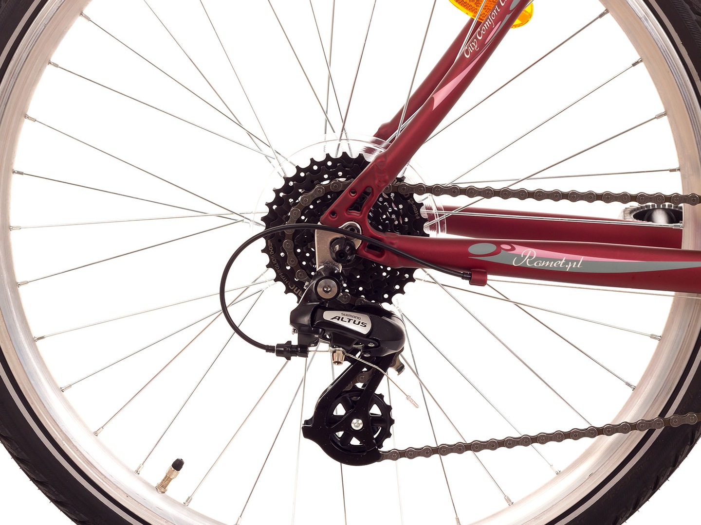 Rower Miejski Romet Belleco 2 Brązowy16"