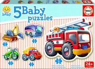 Puzzle Baby zdobenie vozidiel Educa PE-14866