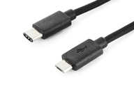 Kábel USB typ C - microUSB typ B Digitus 1,8 m
