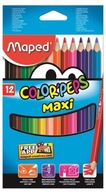 Ceruzkové pastelky Maped 12 ks
