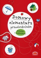 Domowy elementarz przedszkolaka. Mądre dziecko. Książka z naklejkami