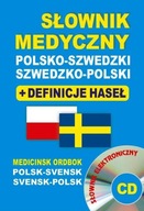 Słownik medyczny polsko-szwedzki szwedzko-polski + definicje haseł + CD (sł