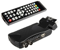 SET-TOP BOX TV TUNER POZEMNÝ DVB-T2 H.265 HEVC FULL HD USB HDMI DIAĽKOVÉ OVLÁDANIE BATÉRIE