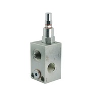 Клапан гидравлический перелива vmp 1/2" 70l 10-180bar регулировкой, контроль давления - фото