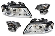 Audi a6 c5 97-99, фара фара h1+h7 новый, новое левая и правая - фото