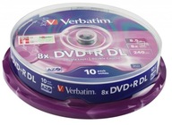 DVD Verbatim DVD+R 8,5 GB 5 ks