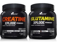OLIMP CREATINE XPLODE 500g + GLUTAMINE XPLODE 500g