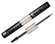 Sleek DUO Mascara + Očné linky 2v1 čierna