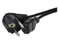Kabel zasilający 230V 10A z gn. IEC320 C13 1,5m