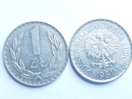 Moneta 1 zł złoty 1981 r ładna