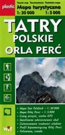 TATRY POLSKIE / ORLA PERĆ MAPA LAMINOWANA WIT