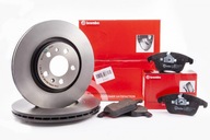 Тормозные диски, диск тормозные колодки, колодки brembo перед - fiat bravo 257mm - фото